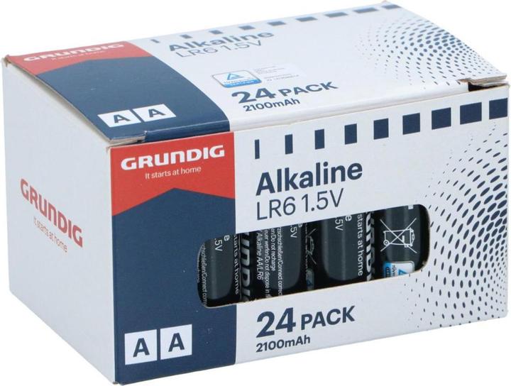 Actual product image Grundig Batt alk AA/LR6 2100mah 24pc (24 pcs., AA, 2100 mAh)