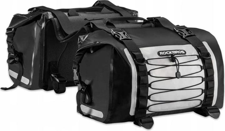 Produktbild Rockbros AS-010BGR motorcycle bag, waterproof - gray (60 l)