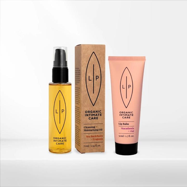 Produktbild Lip Intimate Care Intimpflegeset Schutz & Feuchtigkeit (125 ml, Intimöl, Intimwaschlotion)