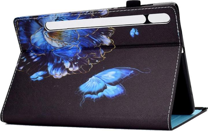 Produktbild König Design Schutz Tablet Hülle für Samsung Galaxy Tab S8 Case Cover Tasche Bumper Wallet (Galaxy Tab S8)