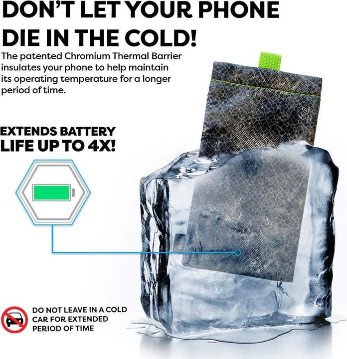 Actual product image Phoozy Apollo II Thermal Case Large (Apple iPhone XS Max, Apple iPhone 12, Apple iPhone 11 Pro Max, Apple iPhone 13 Pro Max, Apple iPhone 13, Apple iPhone 15 Pro Max, Apple iPhone 12 Pro Max, Apple iPhone 14 Pro Max, Apple iPhone XR, Apple iPhone 8 Plus, Apple iPhone 15, Apple iPhone 11, Apple iPhone 14)