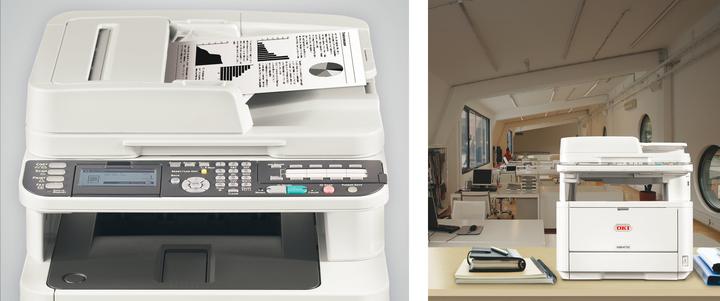 Actual product image OKI MB472dnw (Laser, Black and white)
