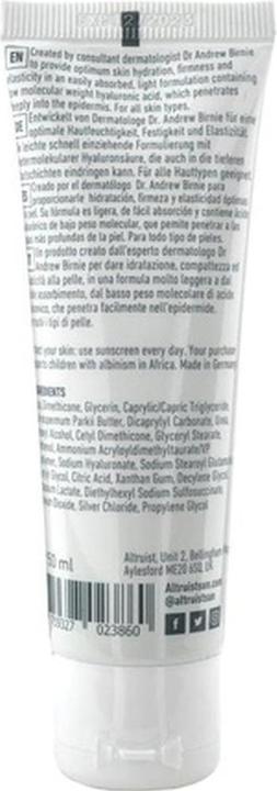 Actual product image Altruist Moisturising Fluid with 0.5% Hyaluronic Acid