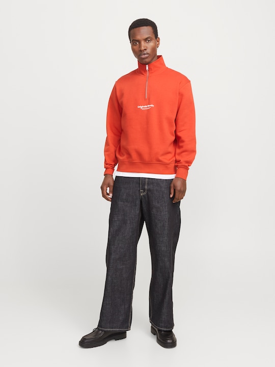 Actual product image Jack & Jones Jorvesterbro Sweat Quarter Zip Hn Noos (XL)