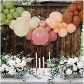 Produktbild Gemar Ballon-Girlanden-Set, Do It Yourself, Naturfarben (65x)