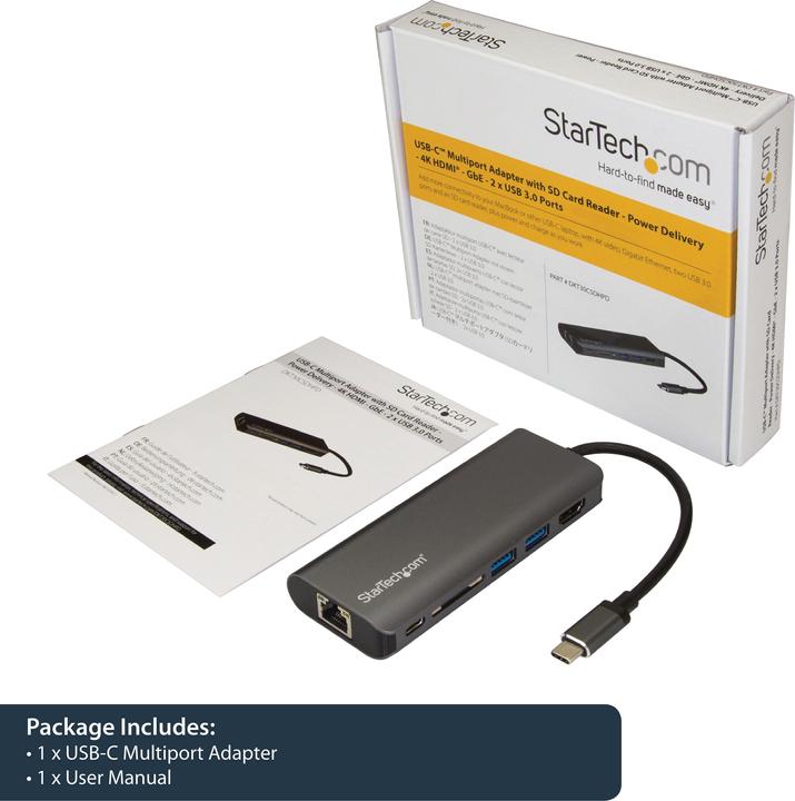 Produktbild StarTech DKT30CSDHPD (USB-C, 2 Ports)