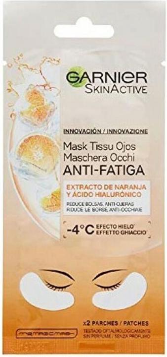 Image du produit Garnier SKINACTIVE masque tissu ojos antifatiga x 2 parches (250 ml)