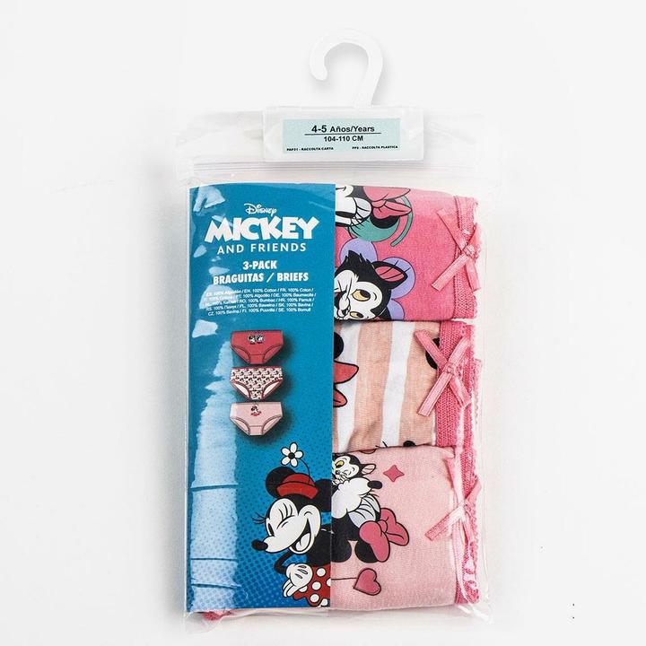 Actual product image Disney Girls' Underwear Set 3 Pieces Minnie (pack of 3)