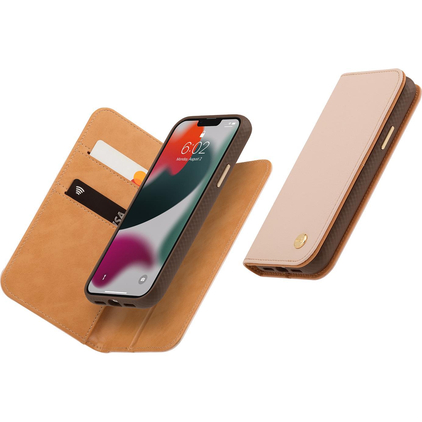 Thumbnail - Moshi Overture - Case 3w1 with flap for iPhone 13 Pro Max (antibacterial NanoShield™) (Luna Pink) (Apple iPhone 13 Pro M...