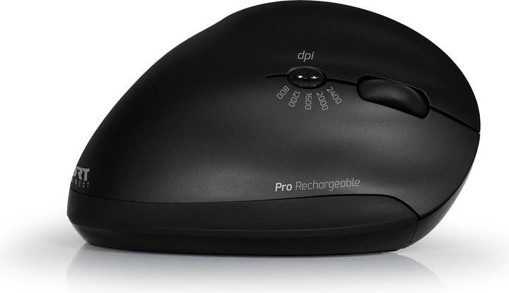 Produktbild Port Designs Mouse Ergonomic Rechargeable Bluetooth Right Handed (Kabellos)