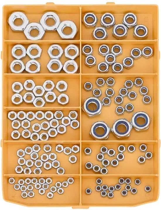 Image du produit BestaPac Assortiment de noix (M8, M6, M10, M3, M5, M4)