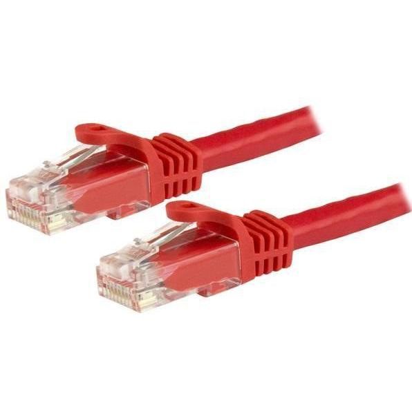 StarTech 3m Red Cat6 Patch Cable (UTP, CAT6, 3 m), Netzwerkkabel