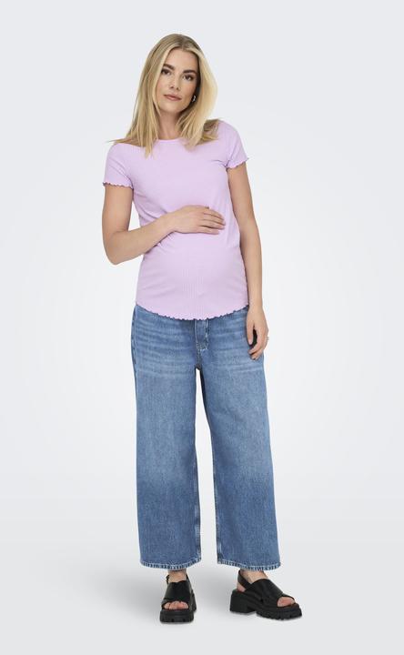 Actual product image Only Maternity OLMJOSEP Mittlere Taille Weiter Beinschnitt Jeans Jeans mit weitem Bein (30)