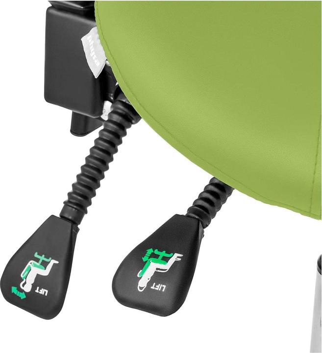 Produktbild Physa Sattelstuhl - 550 - 690 mm - 150 kg - Hellgrün