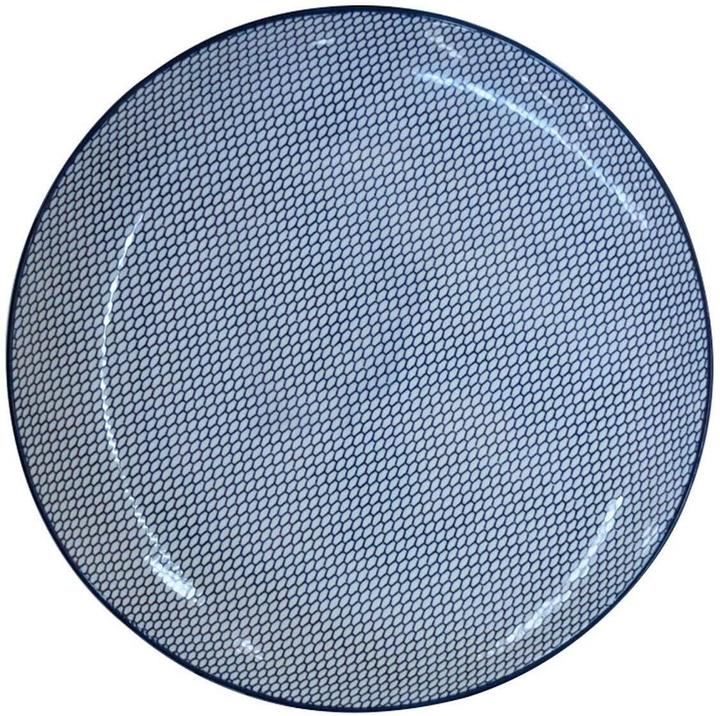 Blau/weiss, Einfarbig