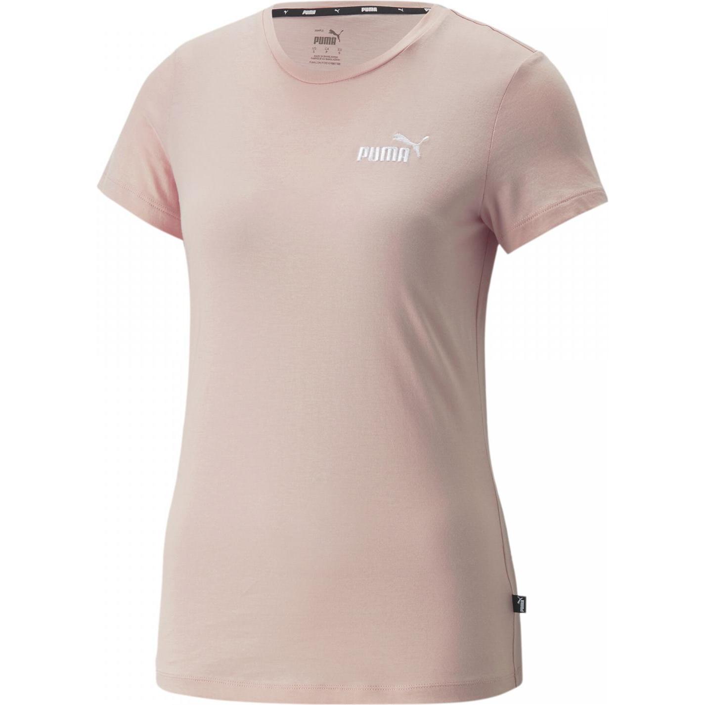 Puma, Damen, Sportshirt, ESS+ Embroidery Tee (XS), Violett, XS