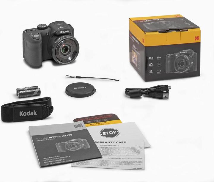 Productafbeelding Kodak Astro Zoom AZ255 zwart (4,3 - 107,5 mm, 16.35 Mpx)