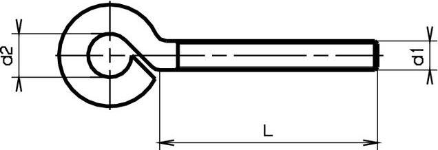 Immagine prodotto BestaPac Occhiolo filettato zincato M5x30