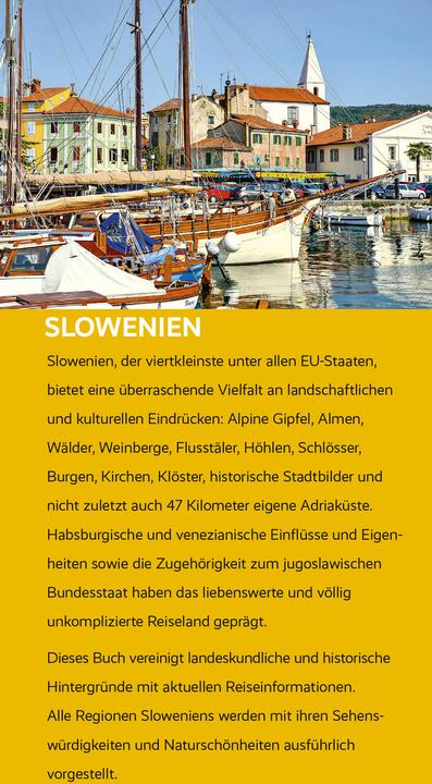 Produktbild Reiseführer Slowenien (Deutsch, Matthias Jacob, Klaus Schameitat, 2024)