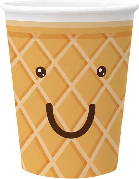 Productafbeelding PAW Disposable cups Ice Cream, 250 ml, 8 pcs (8x)