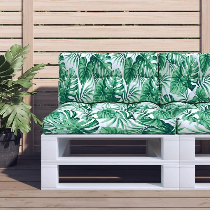 VidaXL Set da salotto da giardino da 10 pezzi con cuscini (80 x 80 x 12 cm)