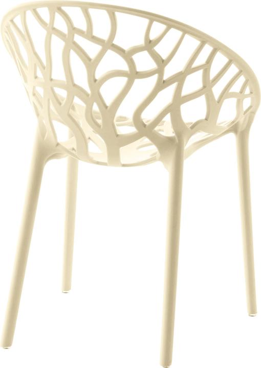 Actual product image CLP Set of 4 Hope Chair, cream