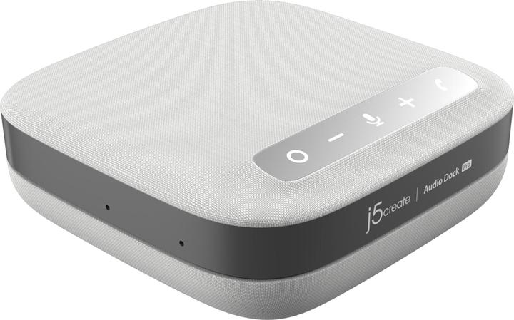 Actual product image j5Create JCDS337 USB-C® Dual 4K Speakerphone Dock Pro, Black, Wired, USB 3.2 Gen 2 (3.1 Gen 2) Type- (USB-C)