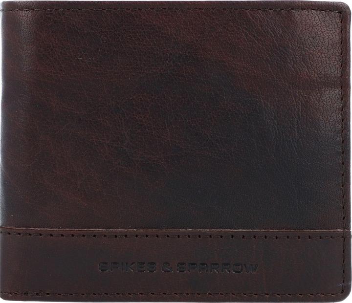 Image du produit Spikes & Sparrow Porte-monnaie RFID en cuir 11 cm