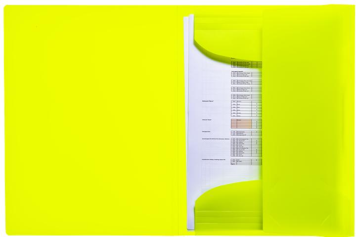 Actual product image HERMA A4 neon translucent folder (A4, 1x)