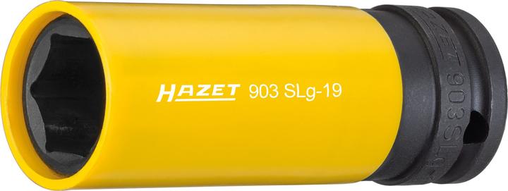 Produktbild HAZET Schlag-, Maschinenschrauber Steckschlüsseleinsatz ∙ Sechskant 903SLG-19 ∙ Vierkant12,5 mm (1/… (19 mm)