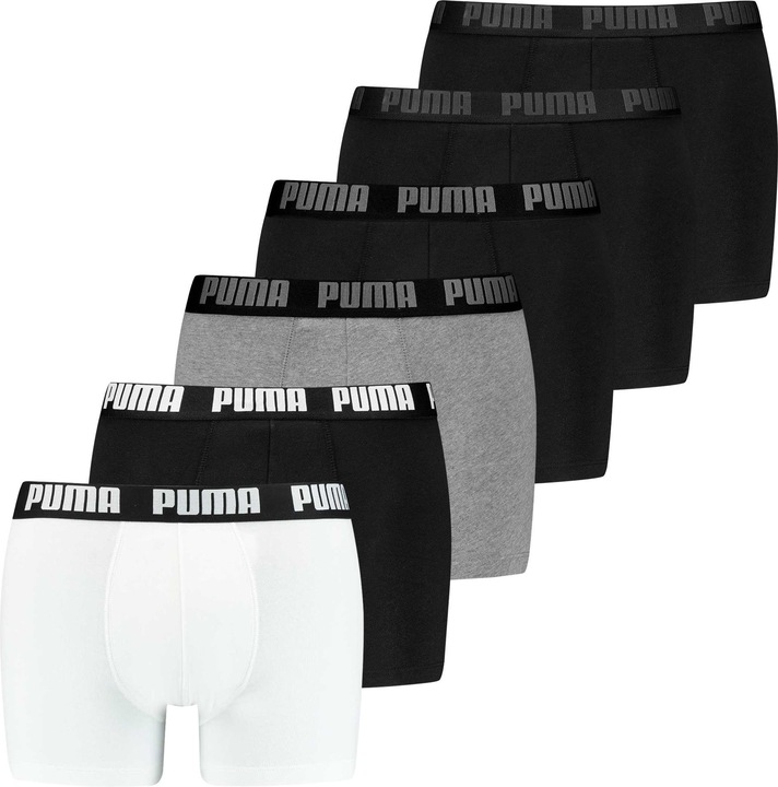 Image du produit Puma Boxershort Casual Figurbetont BASIC BOXER 6P ECOM (XL, paquet de 6)