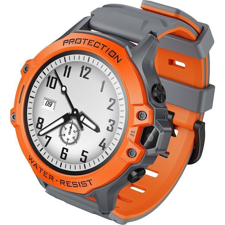 Hoco Tablet accessories Smartwatch for kids 1,28" 4G GPS with call function Y107 orange, Smartwatch