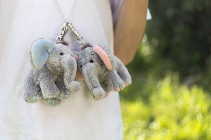 Image du produit Schaffer -pendentif éléphant "BabySugar" bleu