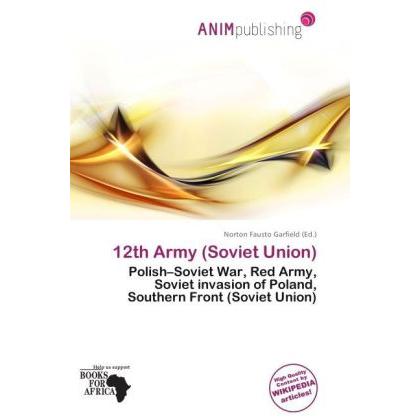 12th Army (Soviet Union), Fachbücher