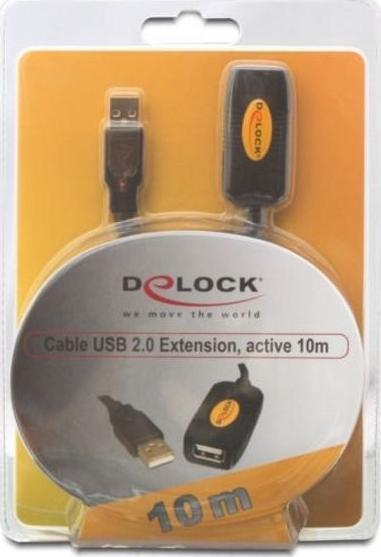 Productafbeelding Delock USB kabel verlenging (10 m, USB 2.0)