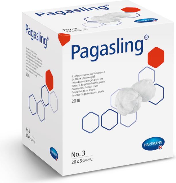 Actual product image IVF Hartmann Schlinggazetupfer Grösse 3