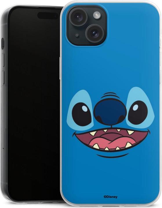 DeinDesign Slim Case fr Apple iPhone 15 Plus Silikon Hlle Ultra Dnn Handyhlle  Lilo & Stitch Disney