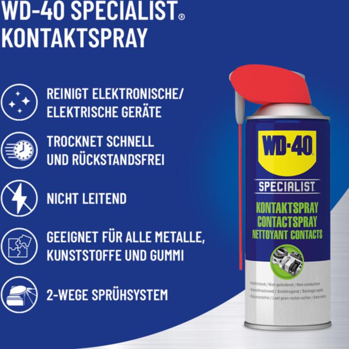 Immagine prodotto WD-40 Spray di contatto specializzato (400 ml)