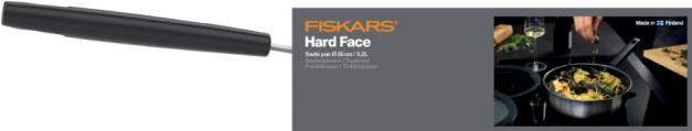 Produktbild Fiskars Hard Face stainless steel stew pan 26 cm (26 cm, Bratpfanne, Edelstahl)