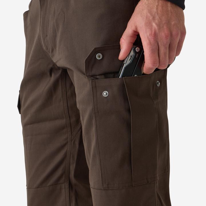 Produktbild Solognac Jagdhose Steppe 500 Cargo strapazierfähig braun (XL)