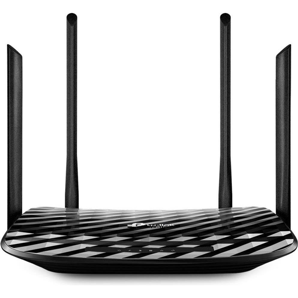 TP-Link Dwupasmowy, gigabitowy router bezprzewodowy AC1300, Router, Schwarz