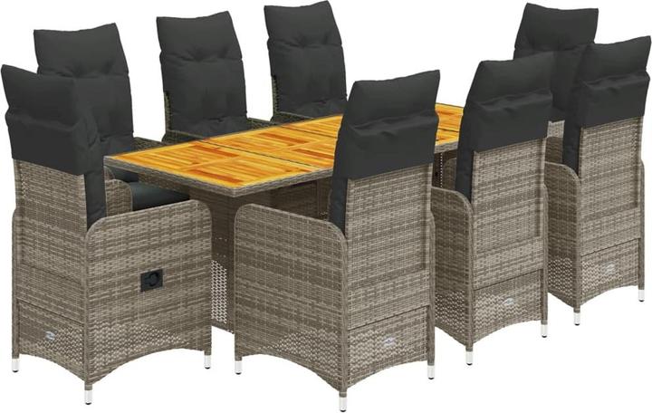 Image du produit vidaXL Bistro Set (190 x 80 x 75 cm)