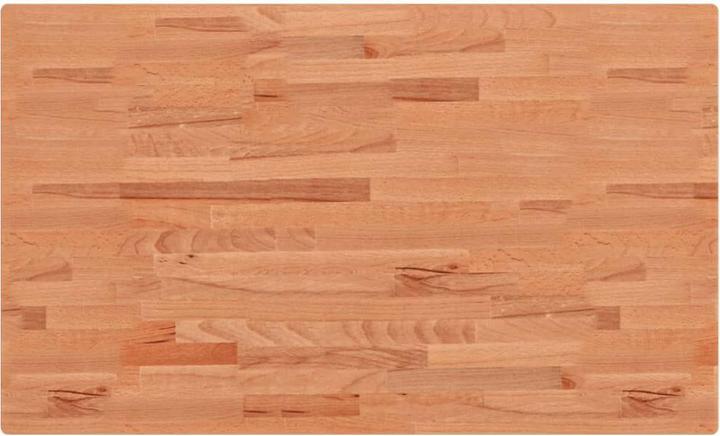 Actual product image VidaXL Tischplatte 100x60x1,5 cm Rechteckig Massivholz (100 x 60 x 1,5 cm)