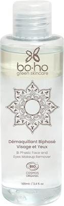 Produktbild Boho Green Make-Up Zweiphasen BIO-Make-up Entferner Gesicht & Augen Malve & Aprikosenkernöl - 100ml - Boho Green Make-u (Make-Up Entferner, 100 ml)