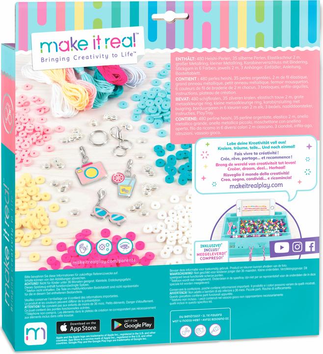 Actual product image Make it Real Heishi bead bracelets