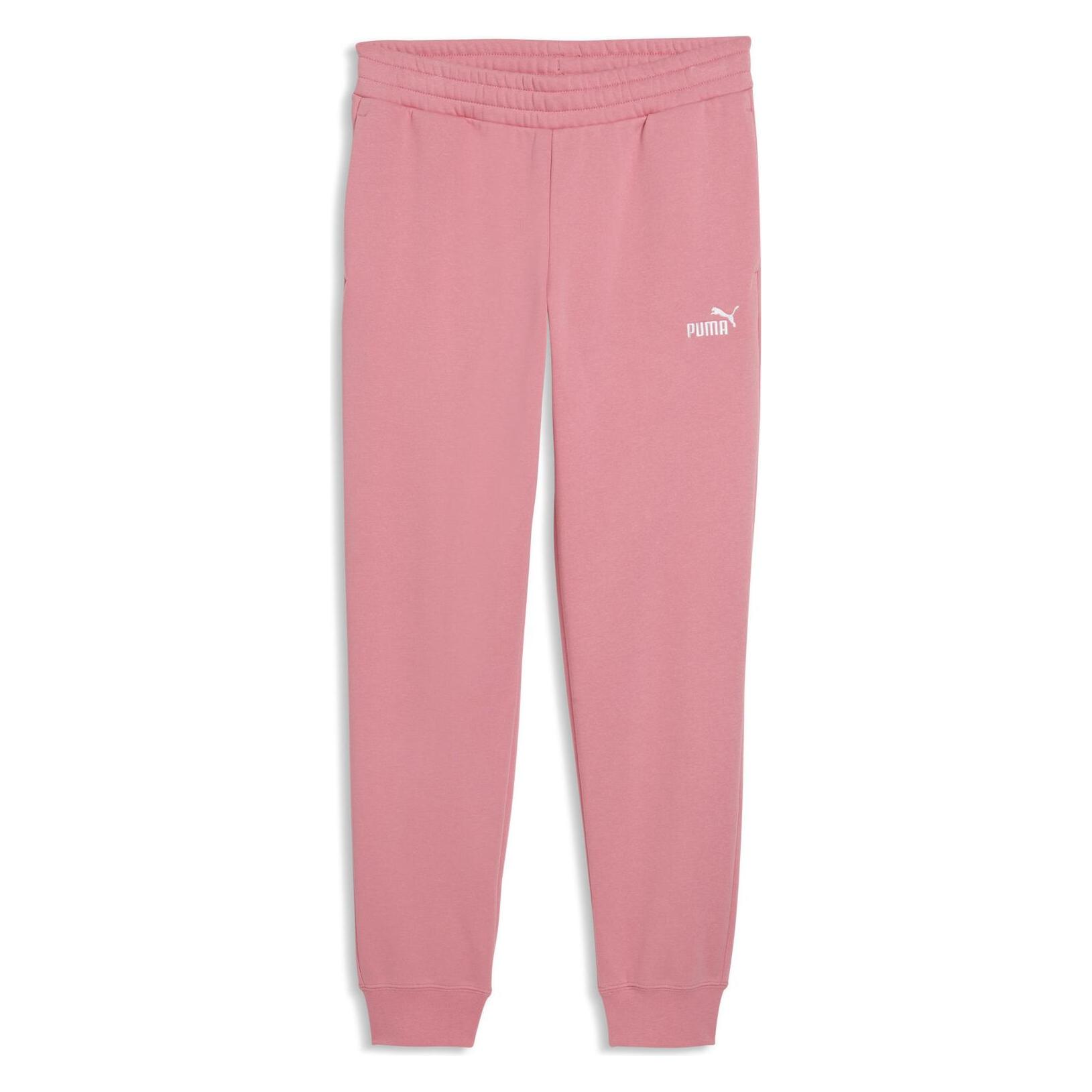 Puma, Vrouwen, Sportbroek, Ess Small No. 1 Logo Sweatpants Fl Cl (s) (L), Roze