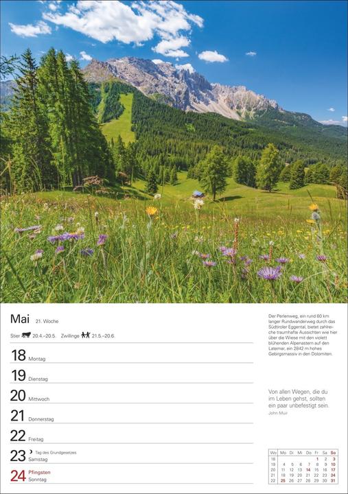 Produktbild Harenberg Berge Wochenplaner 2026 - 53 faszinierende Fotografien