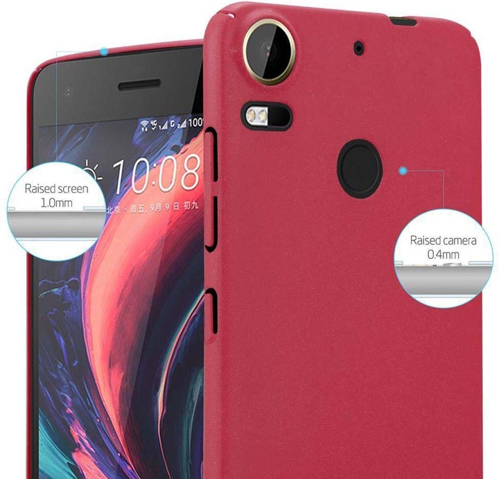 Image du produit Cadorabo Couverture rigide Frosty Cover (HTC Desire 10 Pro)