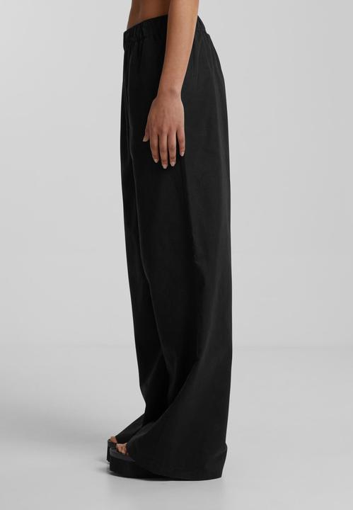 Produktbild Urban Classics Ladies Linen Mixed Wide Pants - 161183 (M)