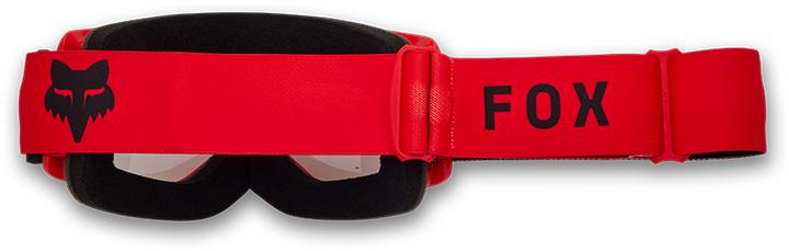 Image du produit Fox Main Core Goggle (Rouge fluorescent, Transparent)